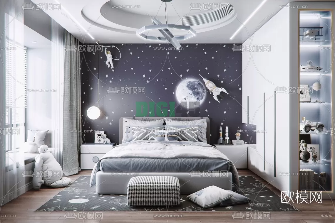 Children Room 3D Scenes – 1154 Children Room 3D Scenes – 1154