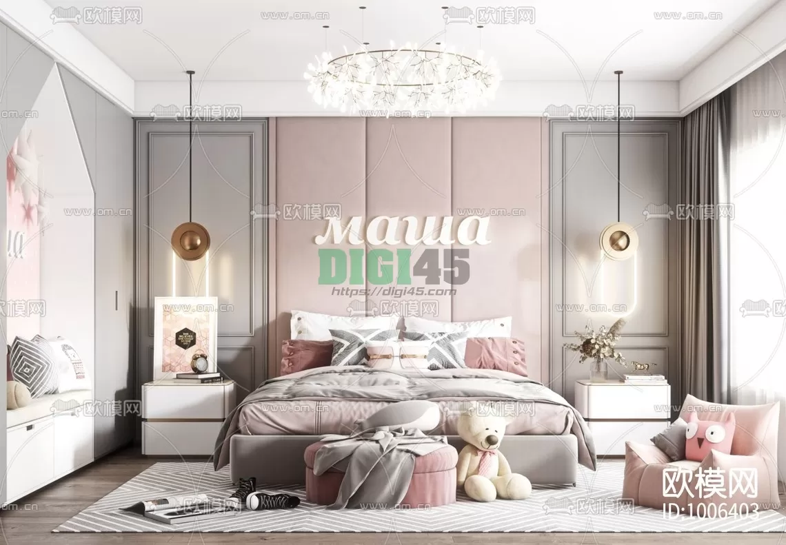 Children Room 3D Scenes – 1156 Children Room 3D Scenes – 1156