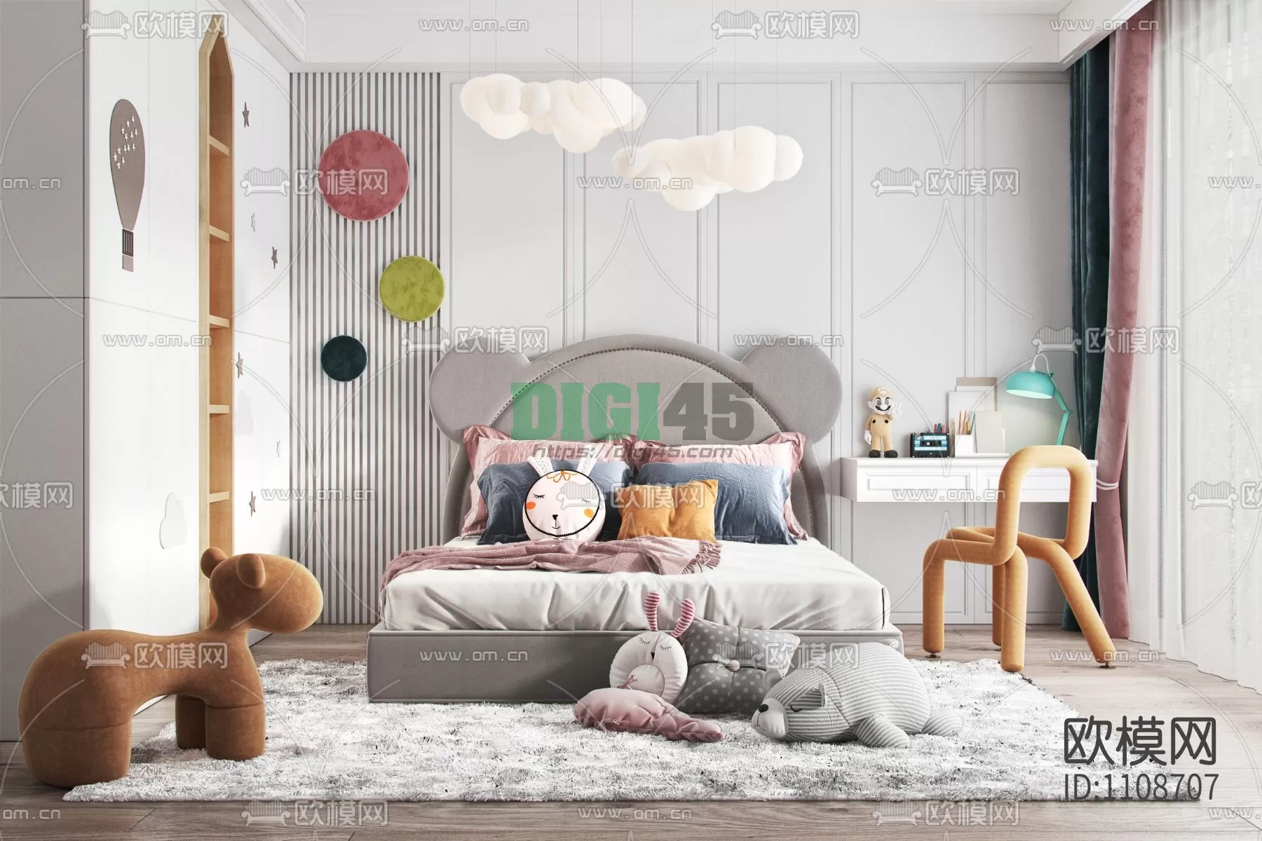 Children Room 3D Scenes – 1160 Children Room 3D Scenes – 1160