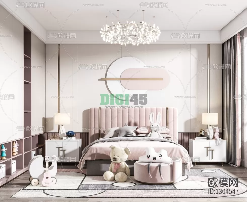 Children Room 3D Scenes – 1165 Children Room 3D Scenes – 1165