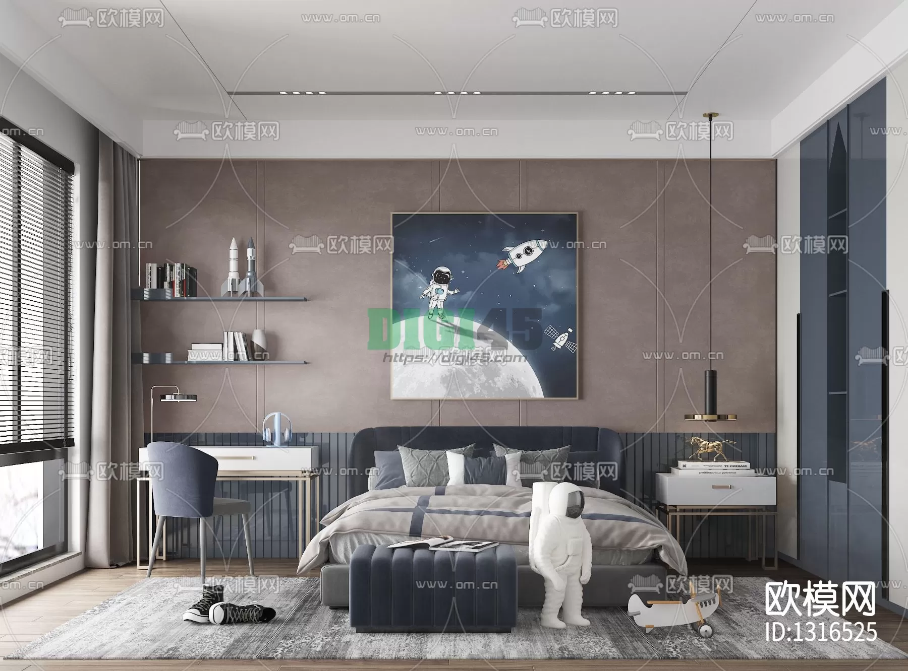 Children Room 3D Scenes – 1167 Children Room 3D Scenes – 1167