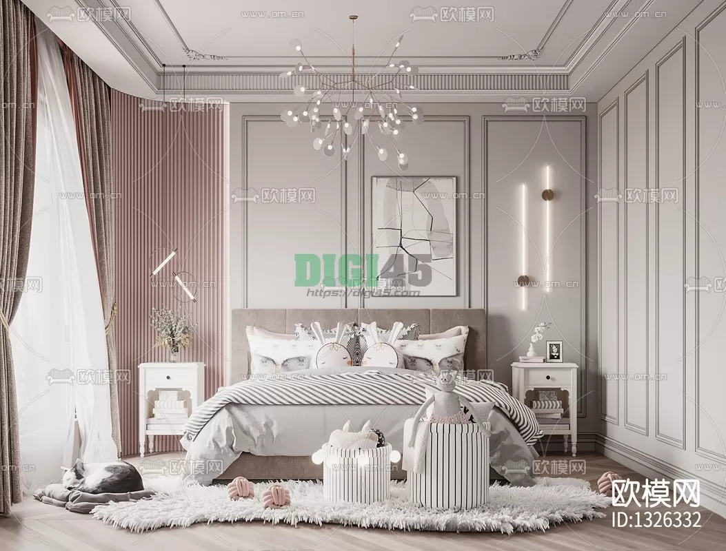 Children Room 3D Scenes – 1170 Children Room 3D Scenes – 1170