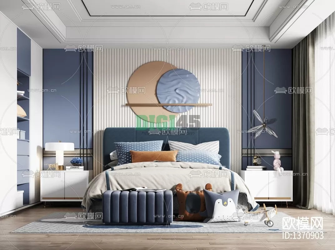 Children Room 3D Scenes – 1181 Children Room 3D Scenes – 1181