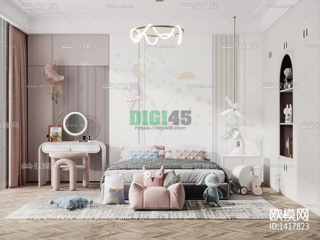 Children Room 3D Scenes – 1189 Children Room 3D Scenes – 1189