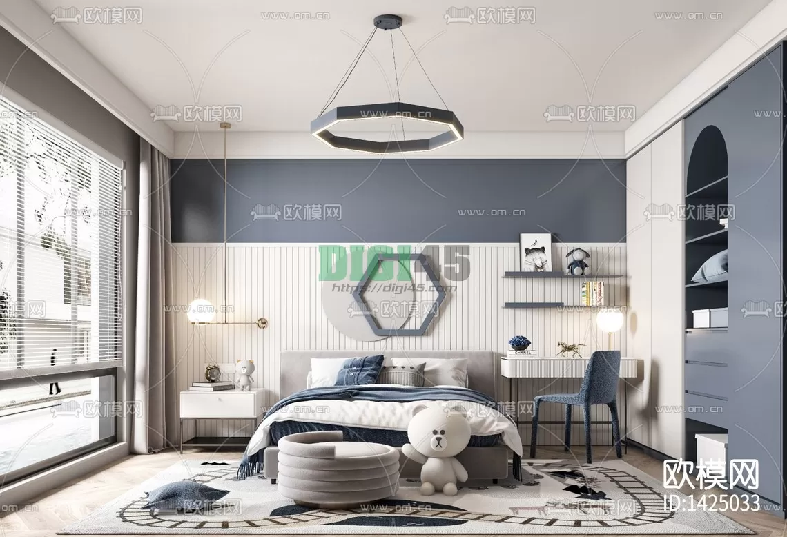 Children Room 3D Scenes – 1196 Children Room 3D Scenes – 1196