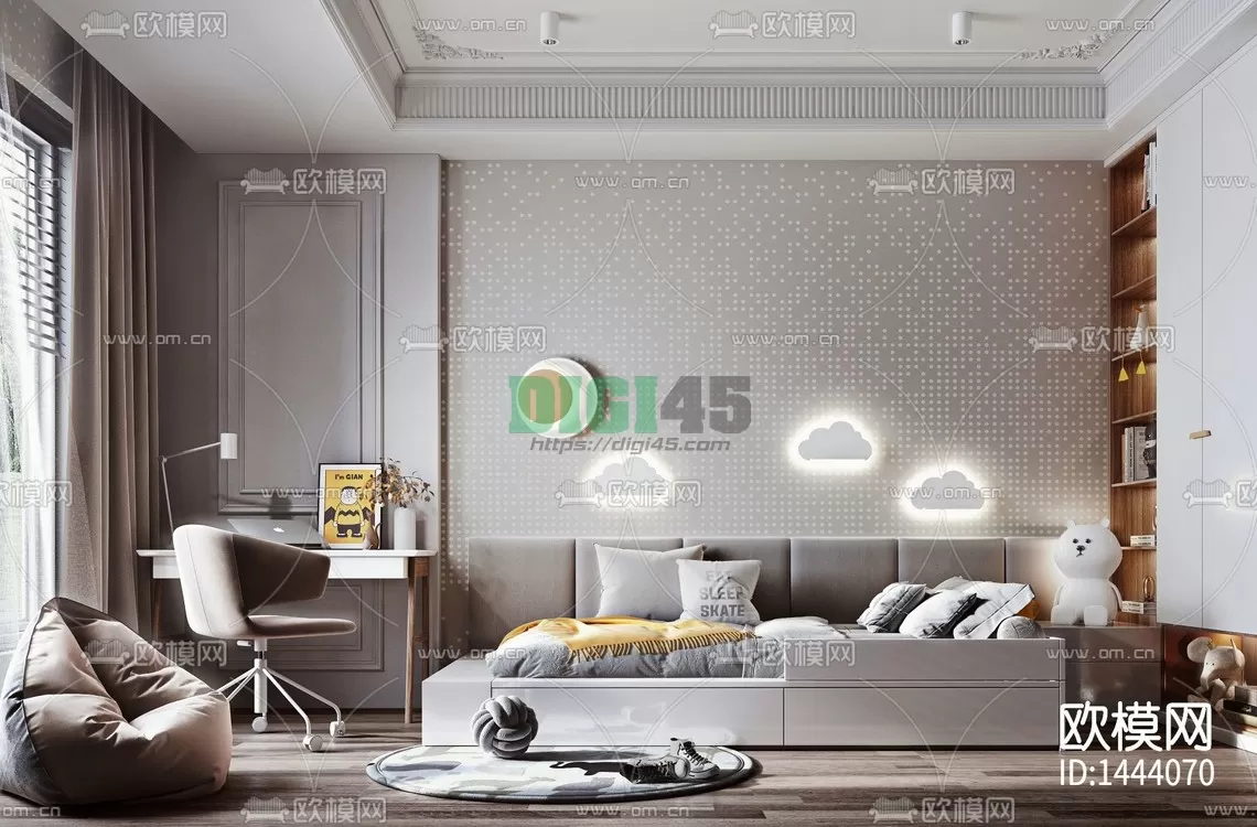 Children Room 3D Scenes – 1205 Children Room 3D Scenes – 1205