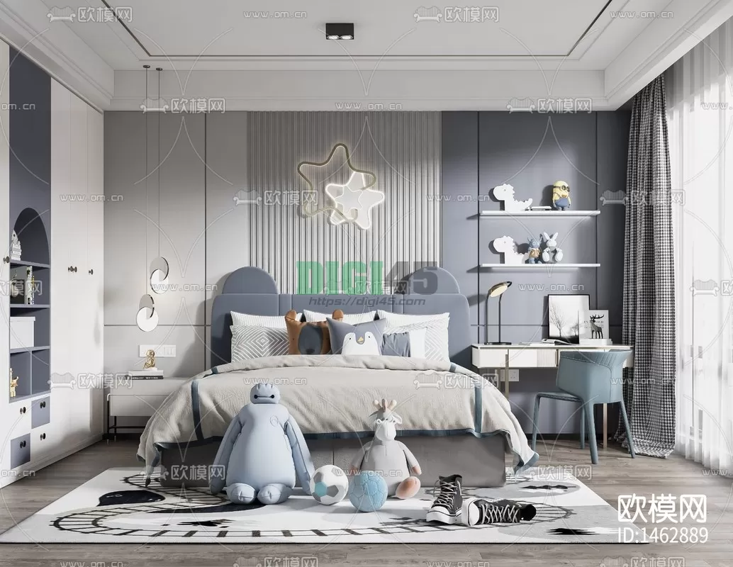 Children Room 3D Scenes – 1210 Children Room 3D Scenes – 1210