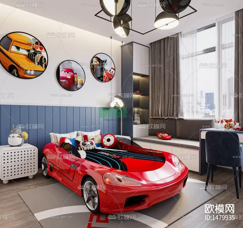 Children Room 3D Scenes – 1220 Children Room 3D Scenes – 1220