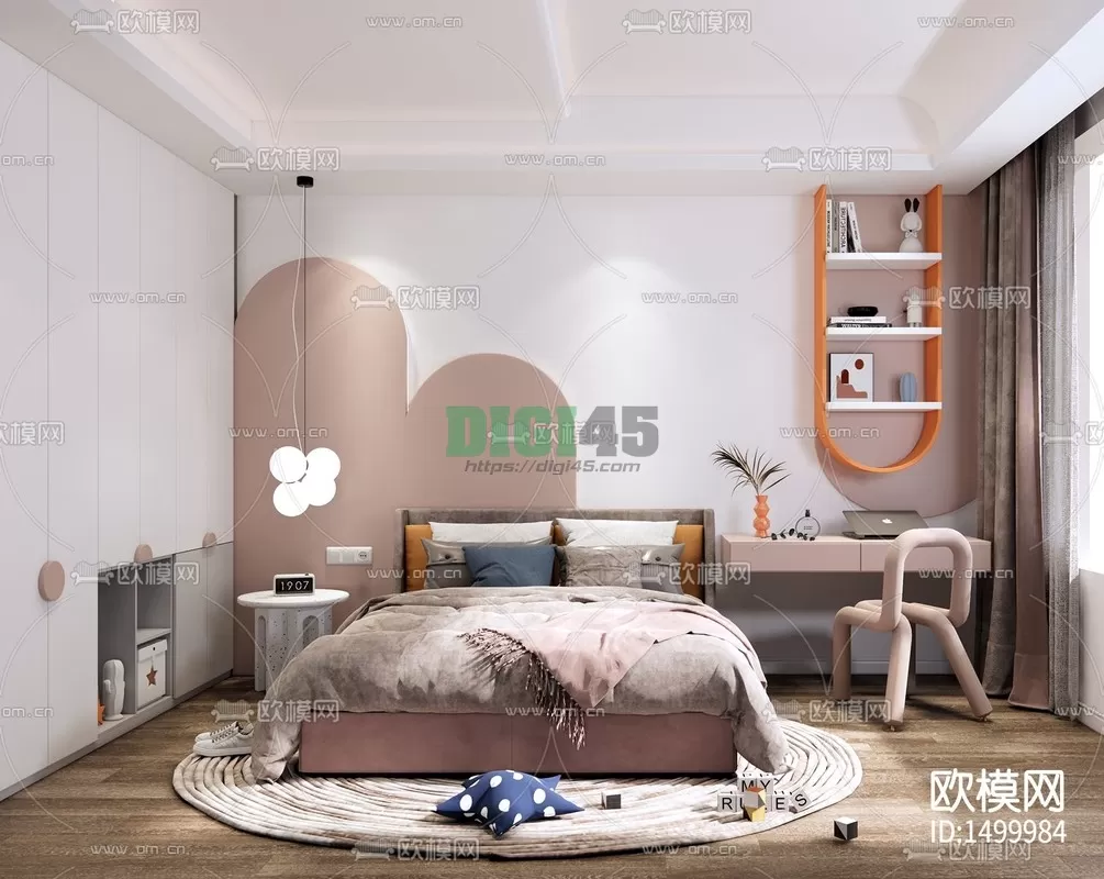 Children Room 3D Scenes – 1224 Children Room 3D Scenes – 1224