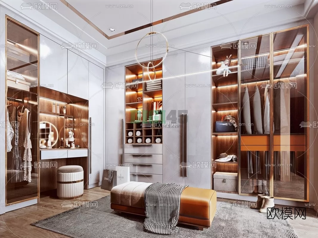 Dressing Room 3D Scenes – 1239