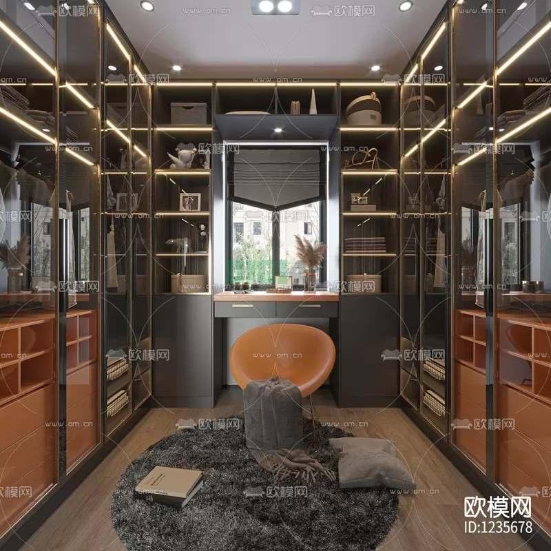 Dressing Room 3D Scenes – 1243