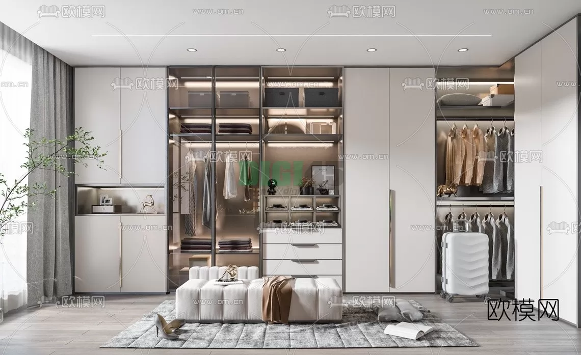 Dressing Room 3D Scenes – 1255