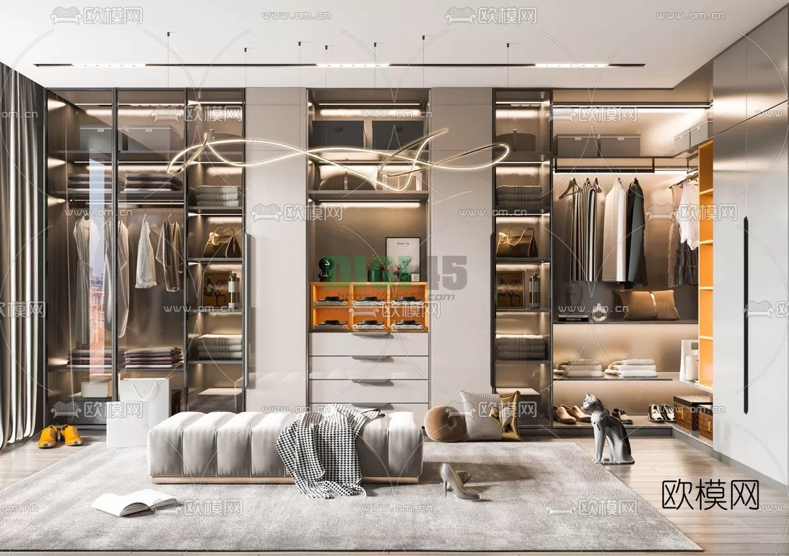 Dressing Room 3D Scenes – 1259