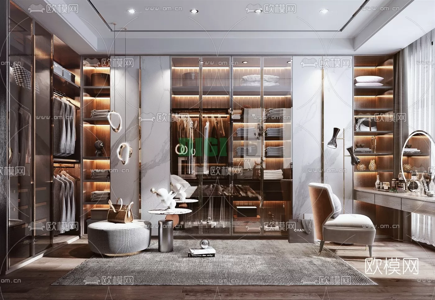 Dressing Room 3D Scenes – 1264