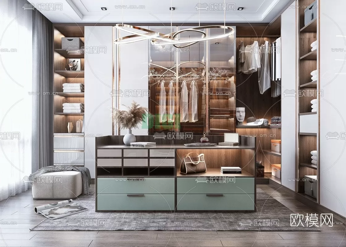 Dressing Room 3D Scenes – 1265