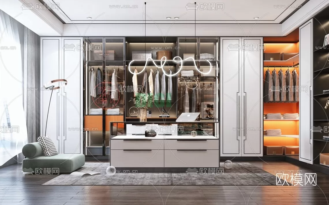 Dressing Room 3D Scenes – 1266