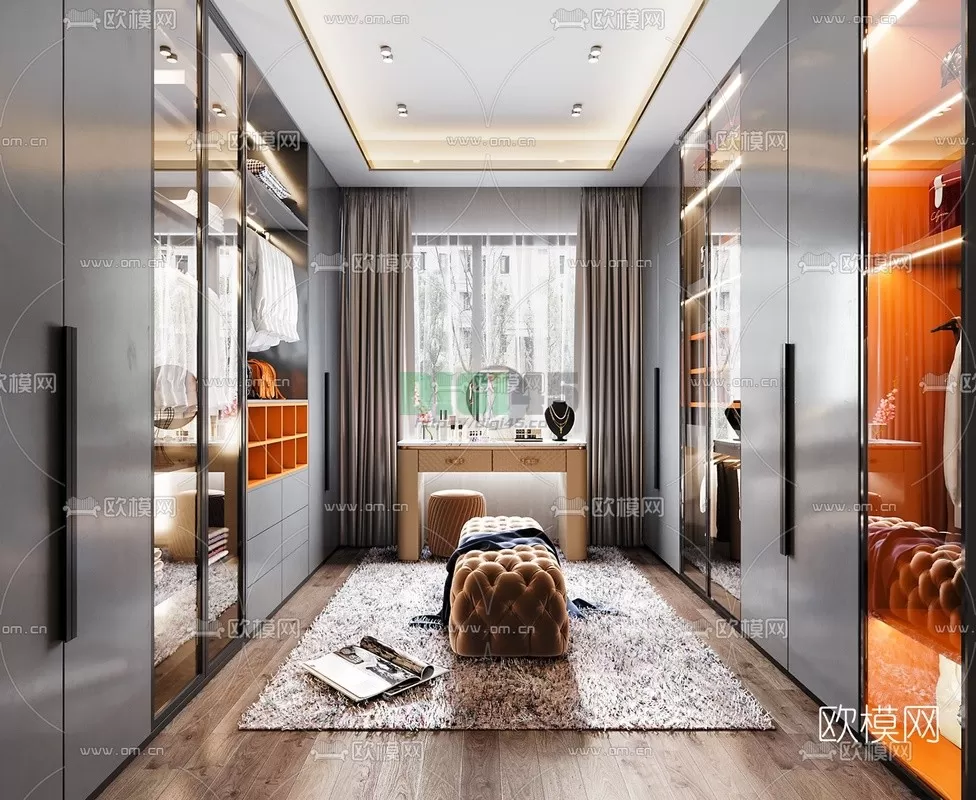 Dressing Room 3D Scenes – 1267