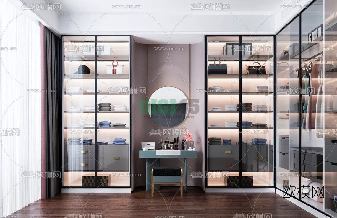 Dressing Room 3D Scenes – 1268