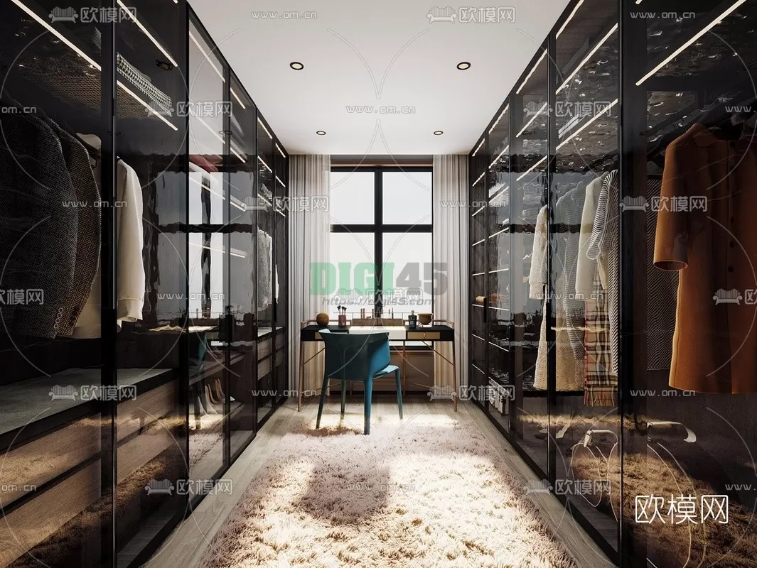 Dressing Room 3D Scenes – 1270