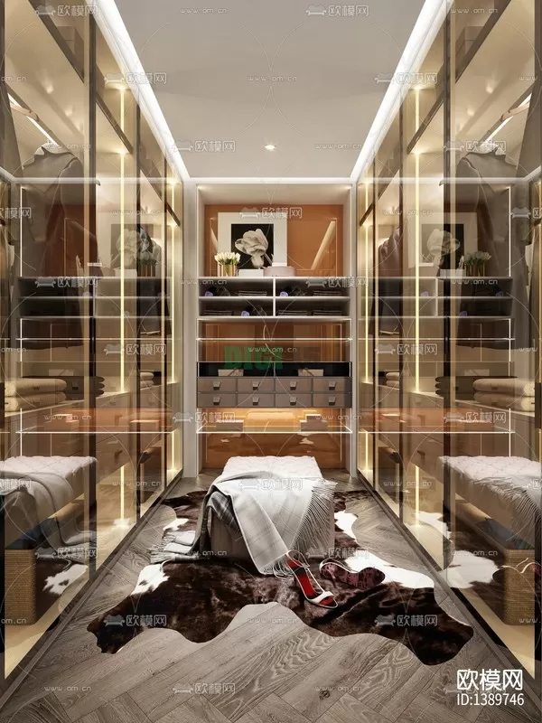 Dressing Room 3D Scenes – 1271