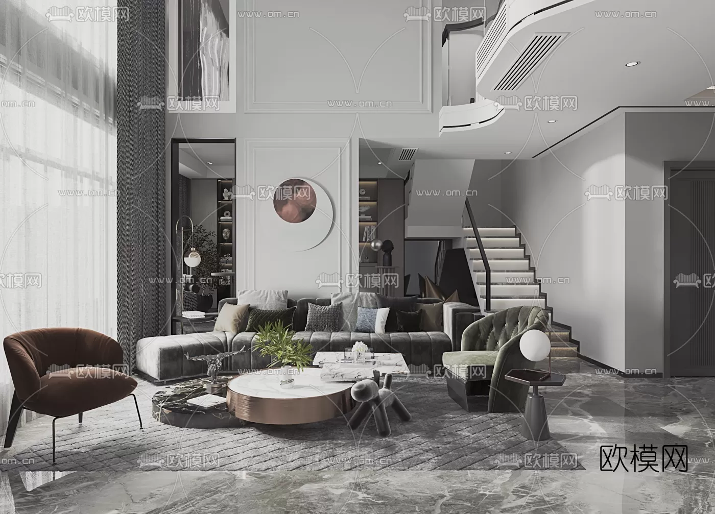 Villa 3D Scenes – 1276