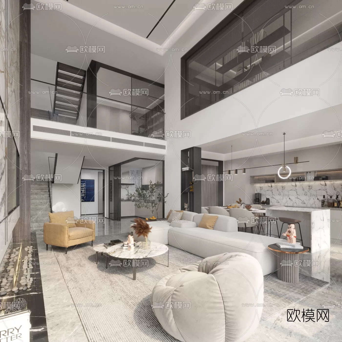 Villa 3D Scenes – 1277