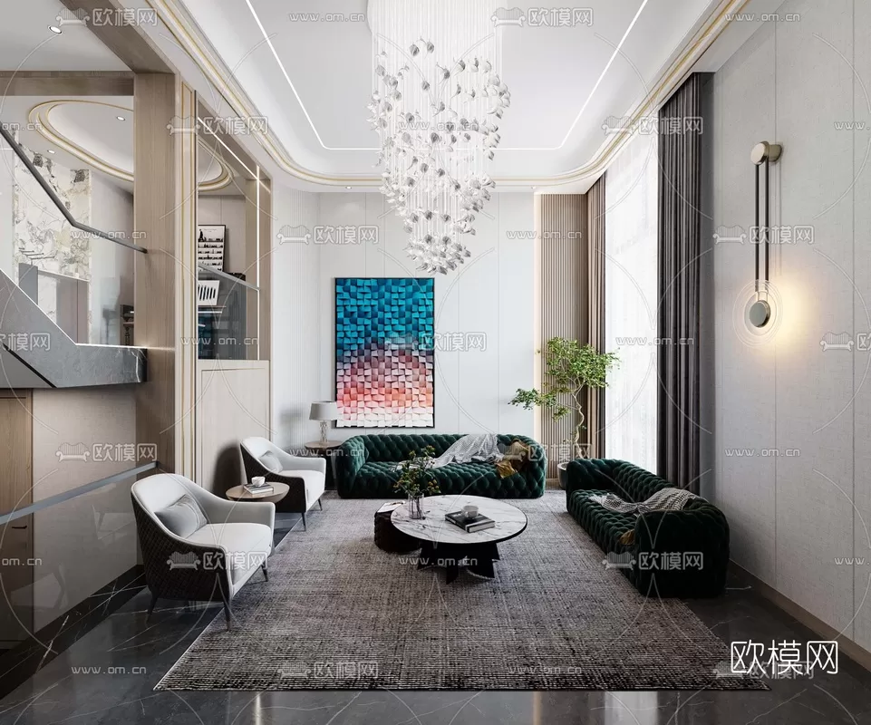 Villa 3D Scenes – 1278