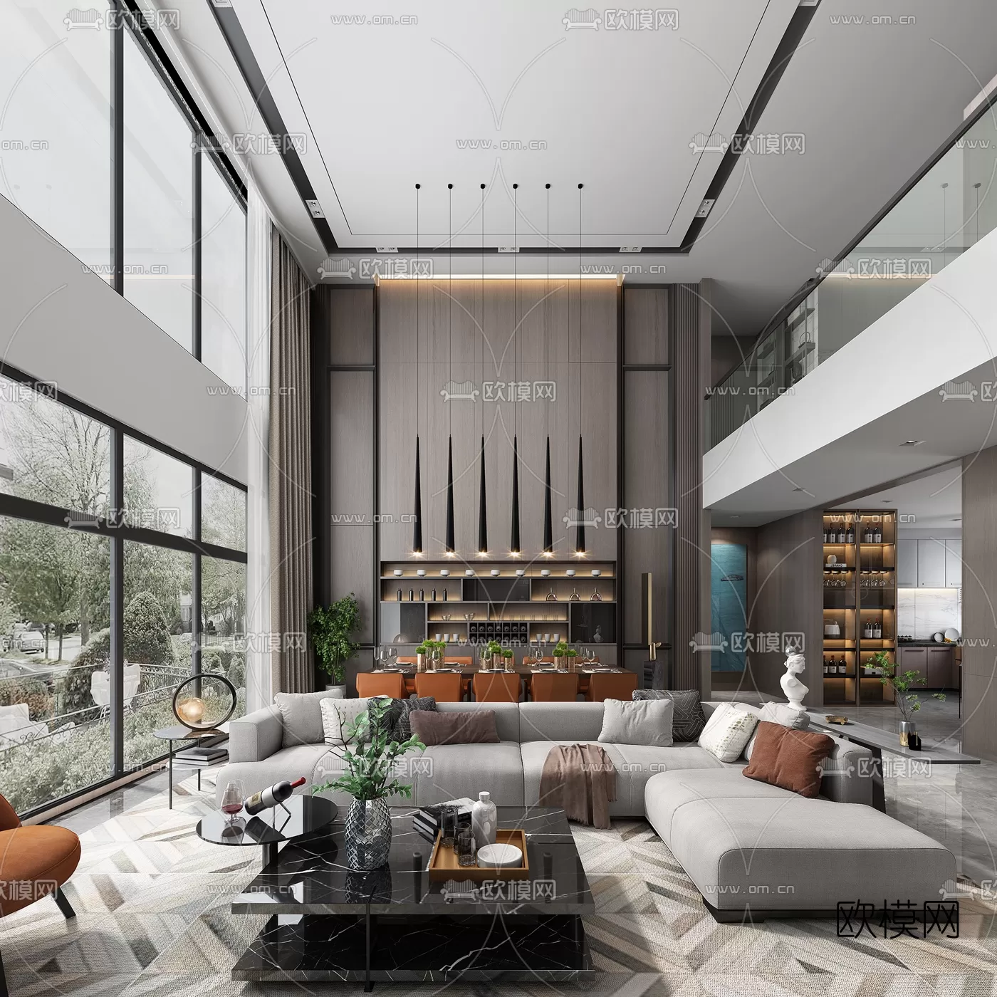 Villa 3D Scenes – 1283