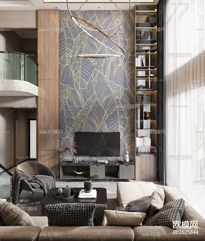 Villa 3D Scenes – 1292