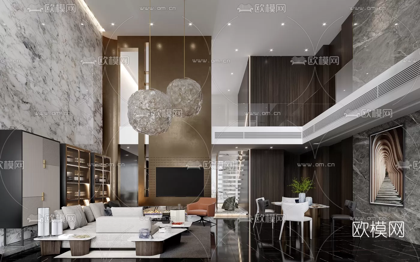 Villa 3D Scenes – 1301