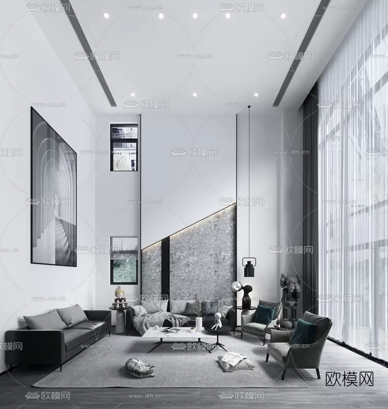 Villa 3D Scenes – 1303