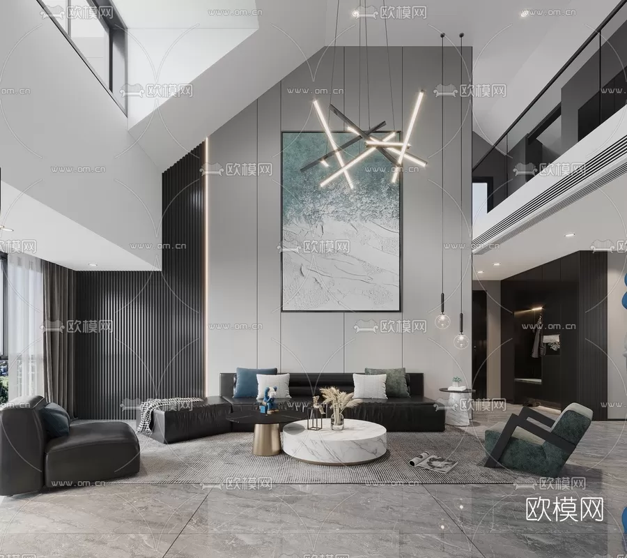 Villa 3D Scenes – 1308