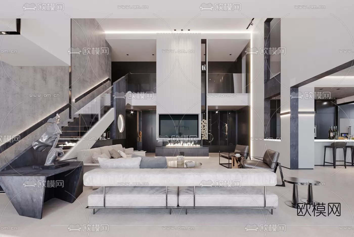 Villa 3D Scenes – 1311