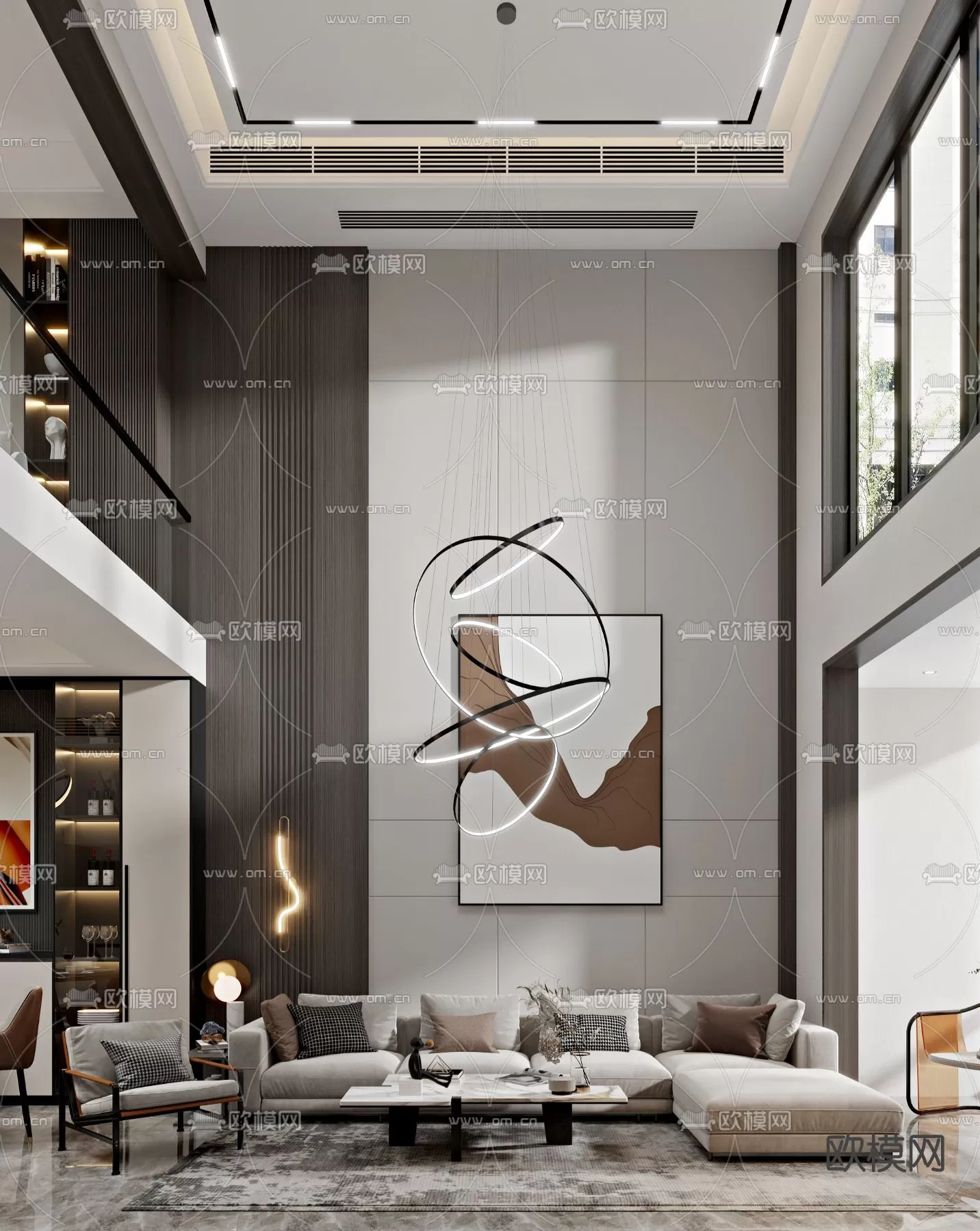 Villa 3D Scenes – 1317