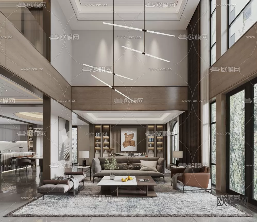 Villa 3D Scenes – 1318