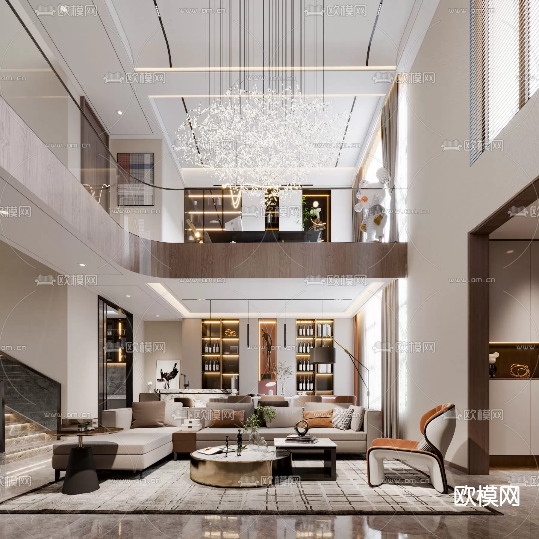 Villa 3D Scenes – 1319