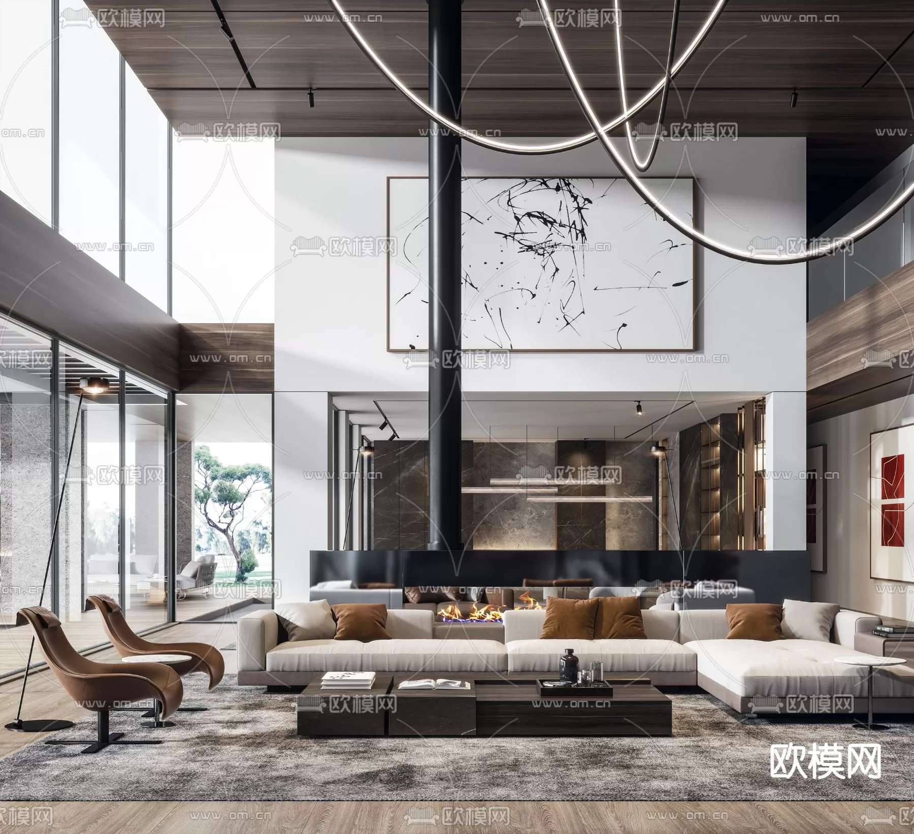 Villa 3D Scenes – 1321