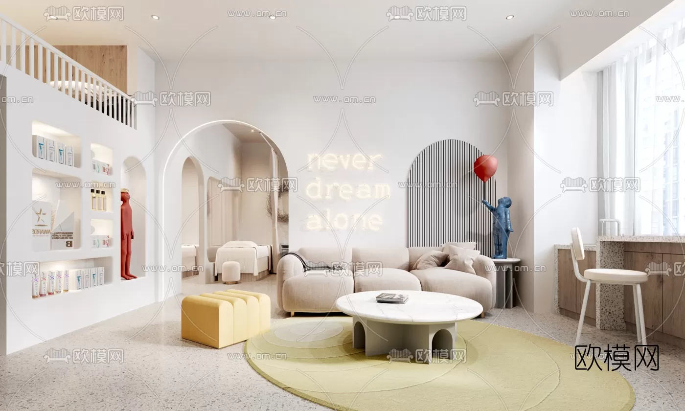 Beauty Salon – Spa – 3D Scenes – 1326