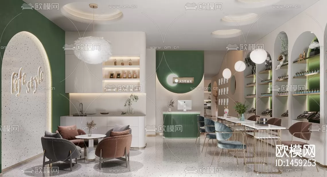 Beauty Salon – Spa – 3D Scenes – 1331