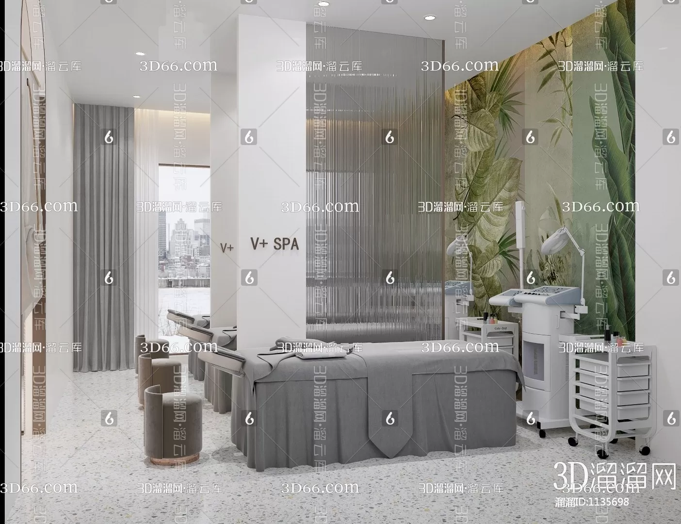 Beauty Salon – Spa – 3D Scenes – 1333