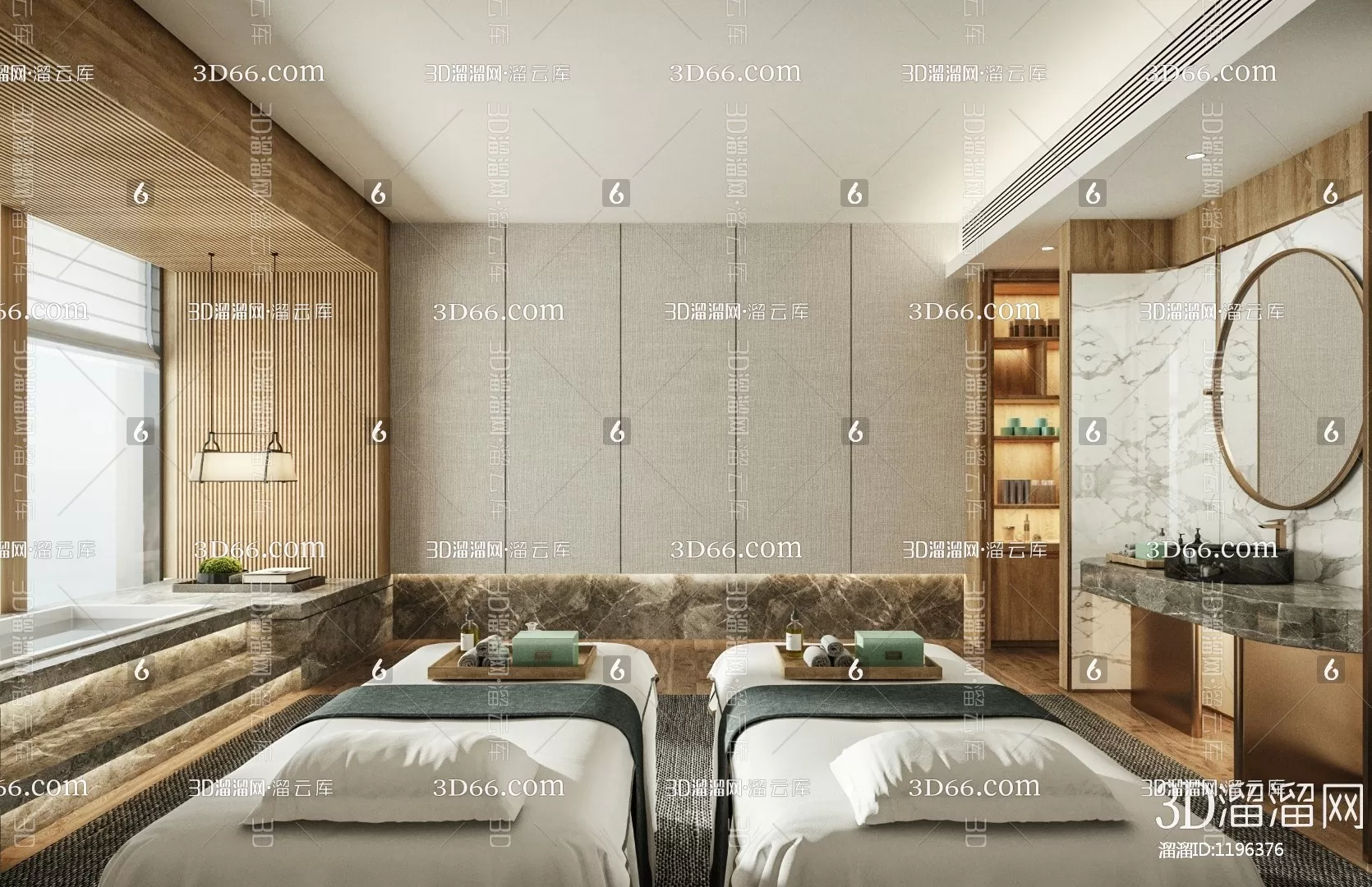 Beauty Salon – Spa – 3D Scenes – 1335