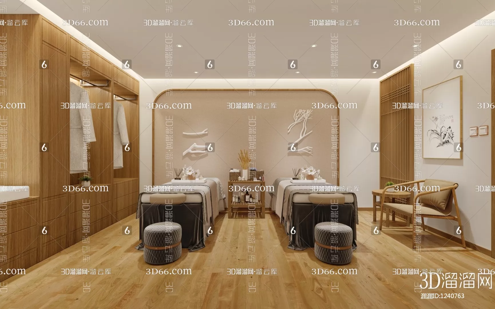 Beauty Salon – Spa – 3D Scenes – 1337