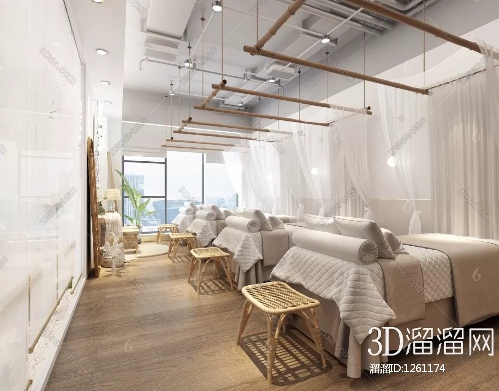 Beauty Salon – Spa – 3D Scenes – 1339