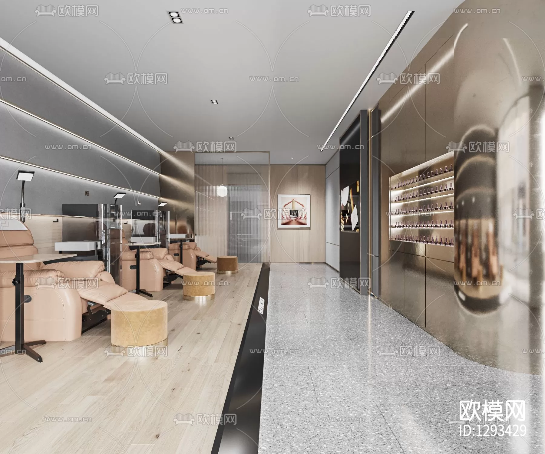 Beauty Salon – Spa – 3D Scenes – 1341