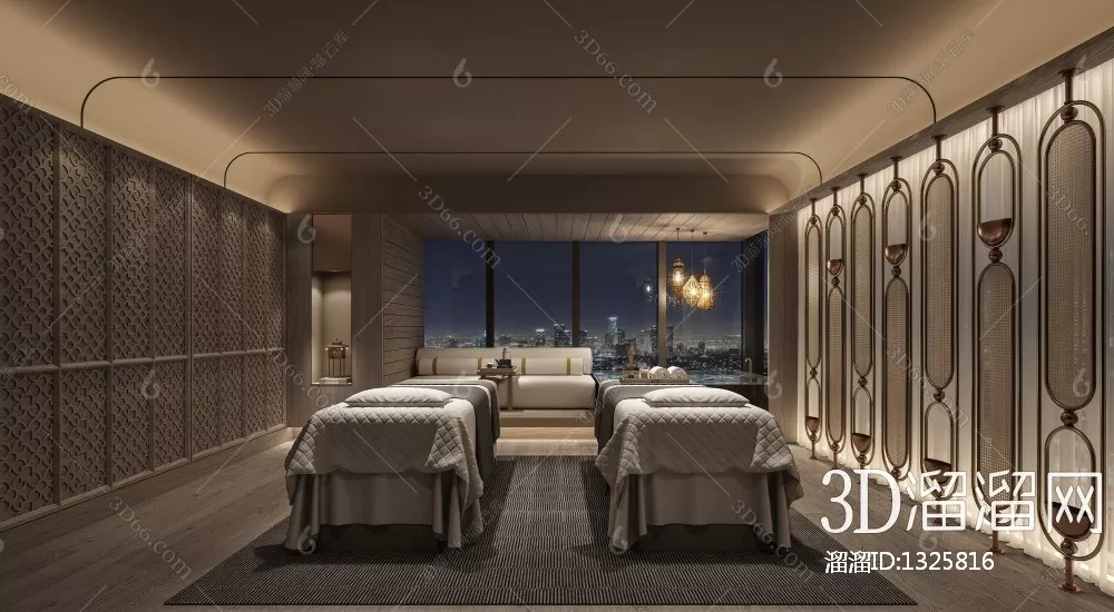 Beauty Salon – Spa – 3D Scenes – 1342