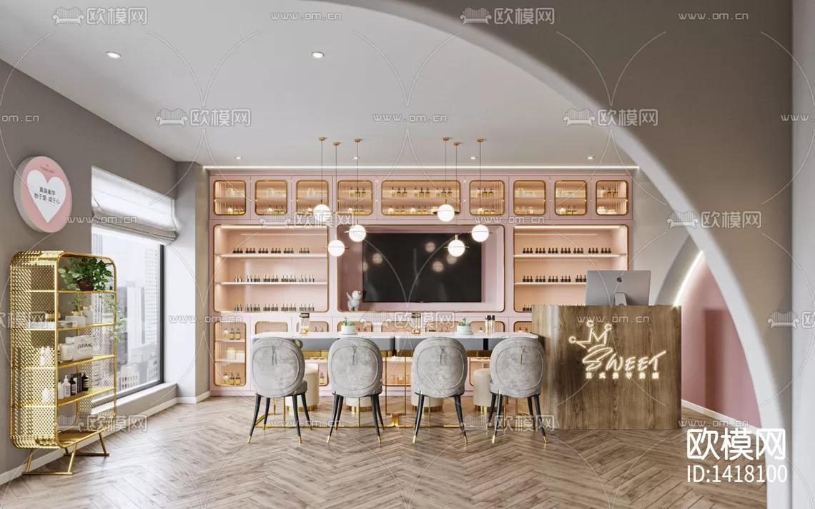 Beauty Salon – Spa – 3D Scenes – 1346