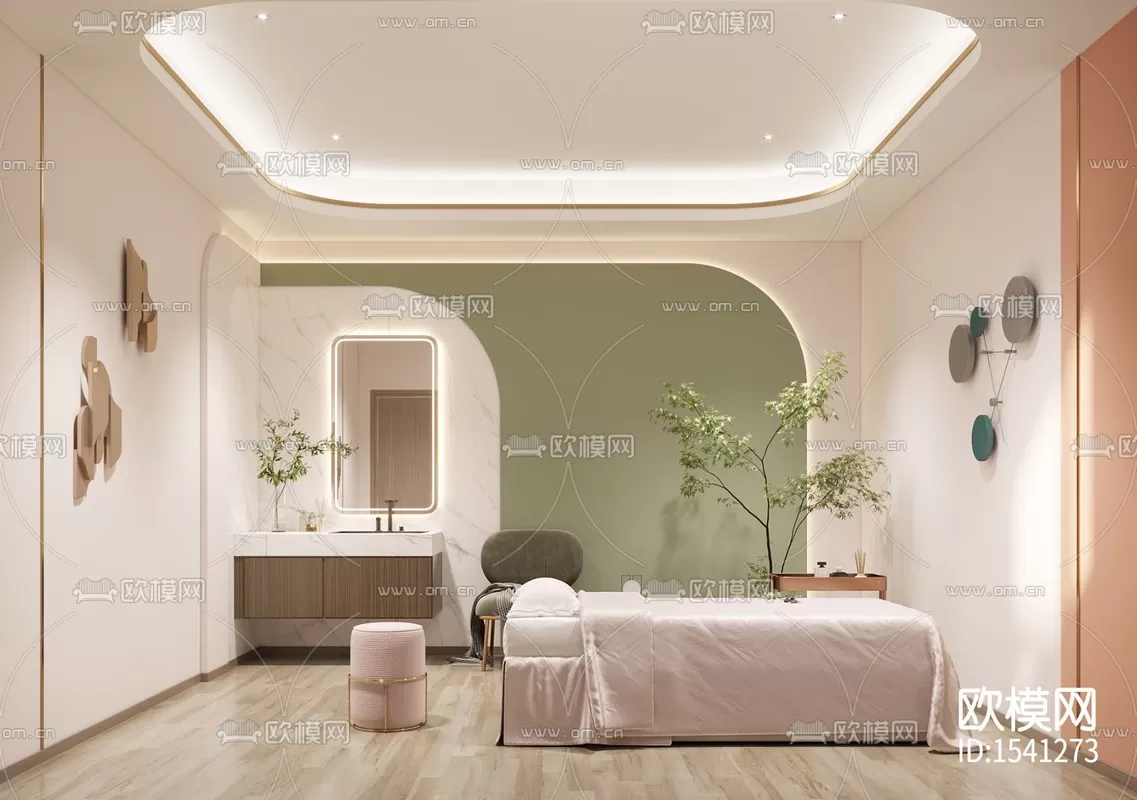Beauty Salon – Spa – 3D Scenes – 1354