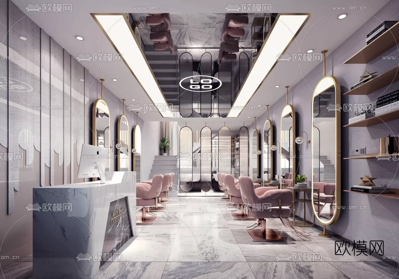 Beauty Salon – Spa – 3D Scenes – 1356