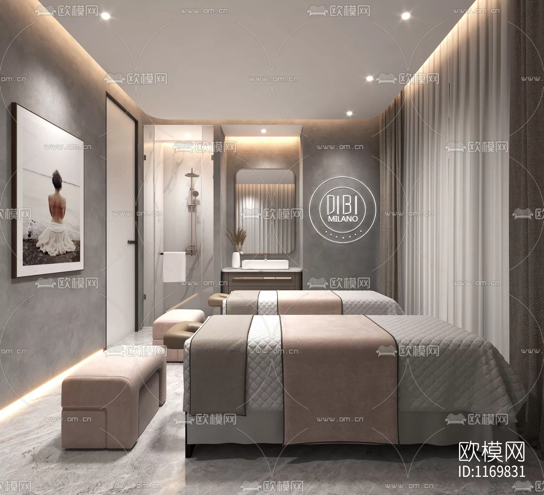 Beauty Salon – Spa – 3D Scenes – 1362