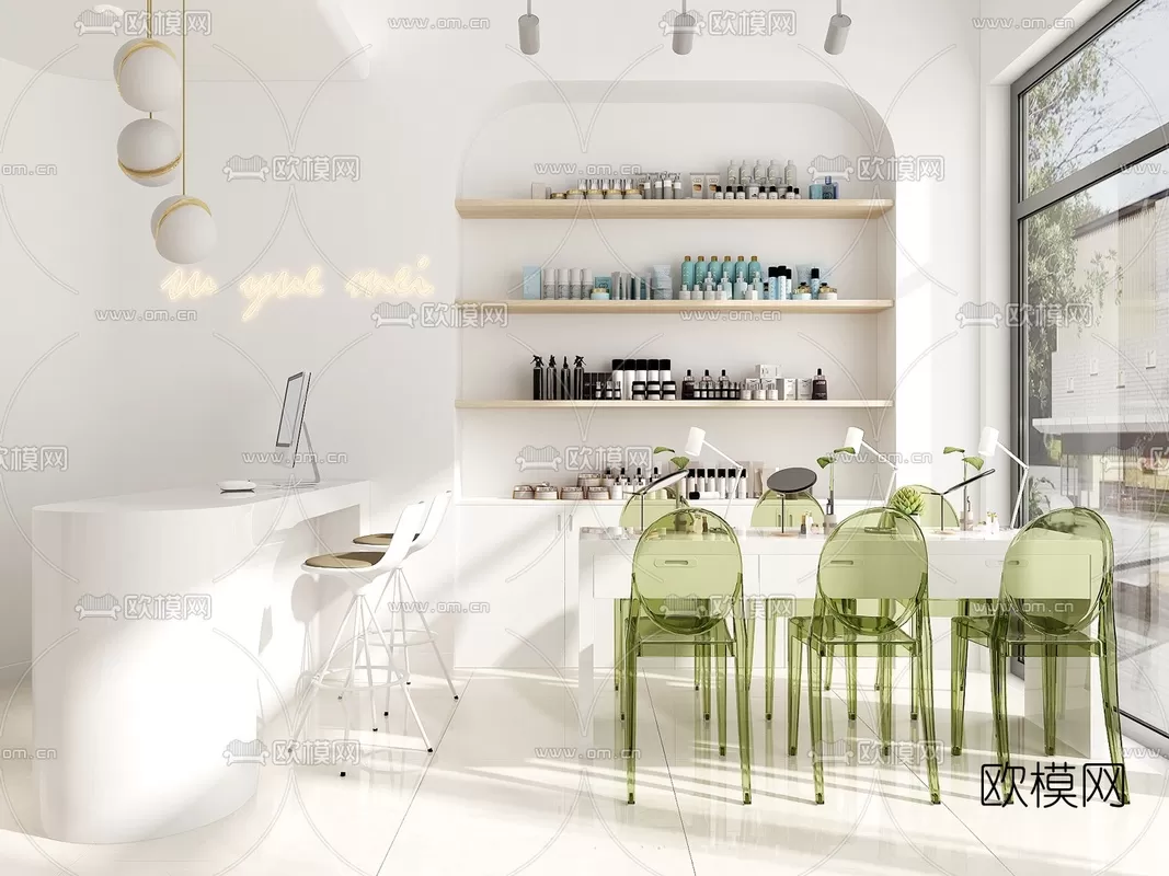 Beauty Salon – Spa – 3D Scenes – 1364